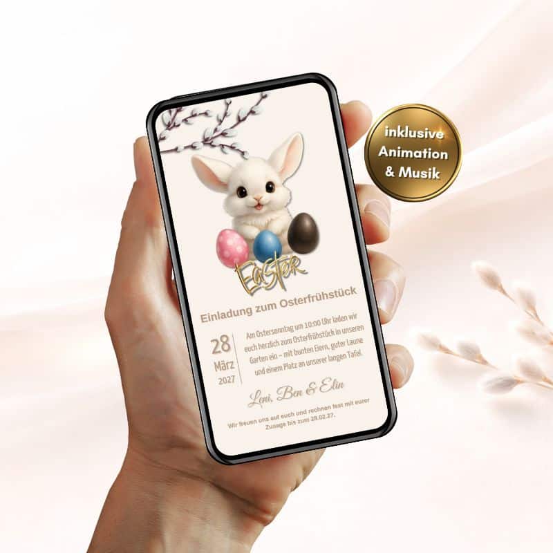 Einladung Osterfrühstück