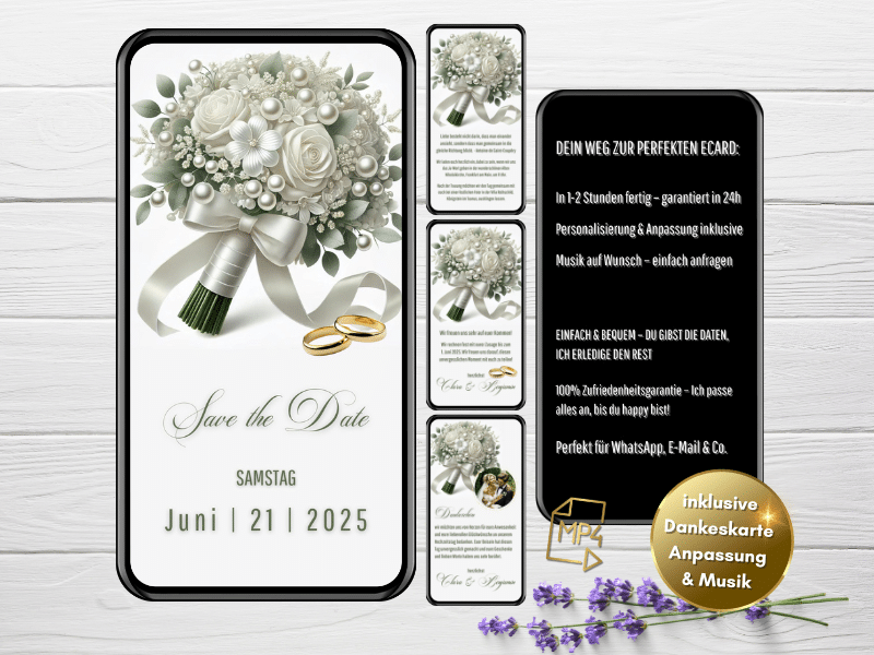 Save the Date Hochzeit
