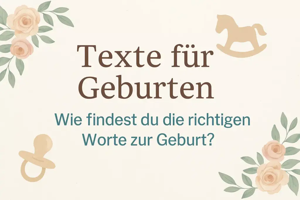 Texte für Geburten
